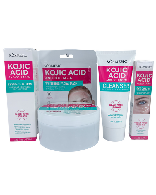 COMBO X 5  CON ACIDO KOJICO Y COLAGENO